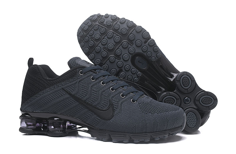 Nike Air Shox Flyknit Carbon Black Shoes